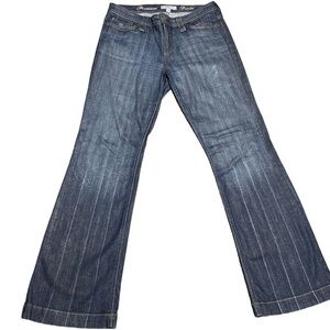 VTG Y2K Tommy Hilfiger Premium Denim Women’s 10 Cambridge Flare Distressed Jean